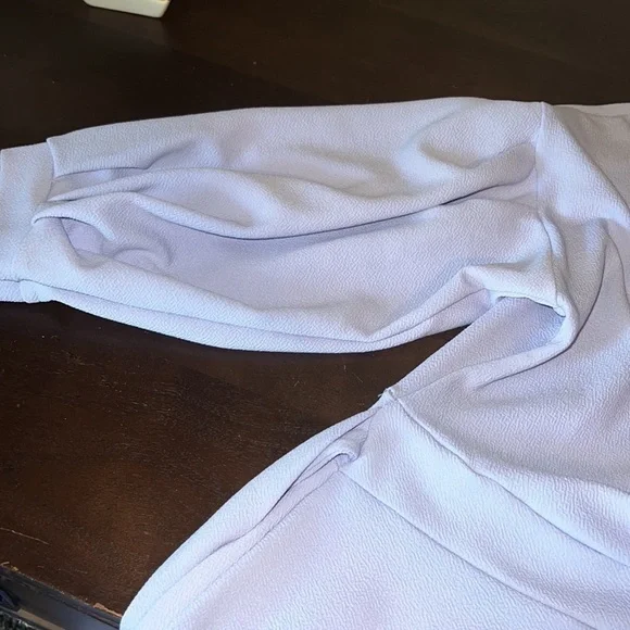 Boohoo OFF THE SHOULDER WRAP MIDI BODYCON DRESS EUC!! - Picture 6 of 10